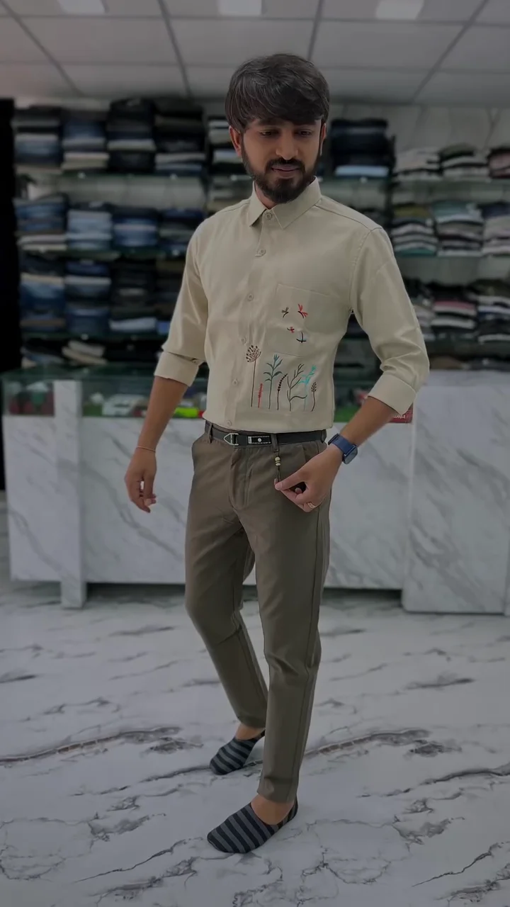 men’s cotton floral casual shirt men’s cotton floral casual shirt